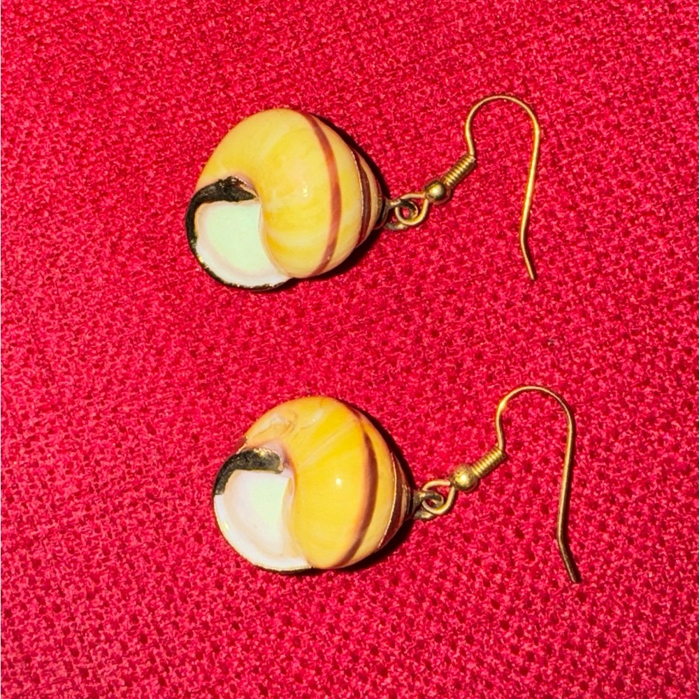 Seashell earrings - Picture 5 of 6